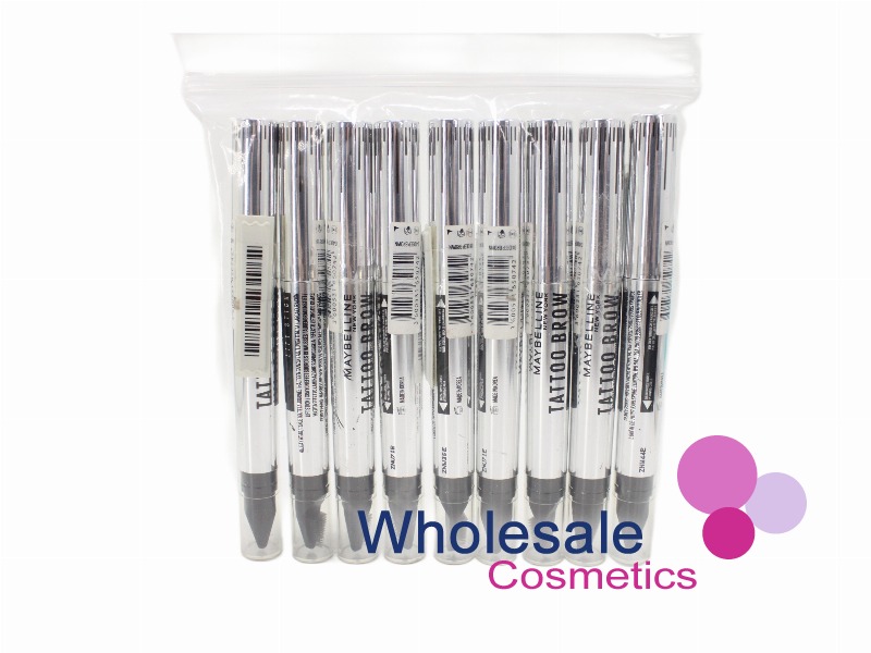 9 x Maybelline Tattoo Brow Lift Stick - 04 DEEP BROWN